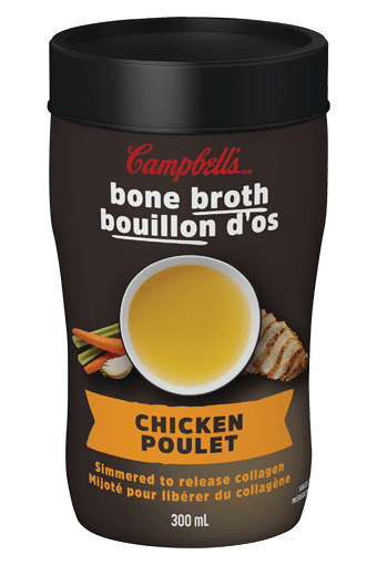 Le bouillon d’os de poulet Campbell’s