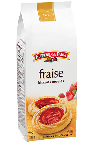 pepperidge farm fraise biscuits moules